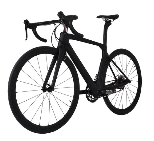 AERO Carbon Road Bike 12 Speed Frame Wheel Complete Bicycle V brake 52cm - Picture 7 of 9