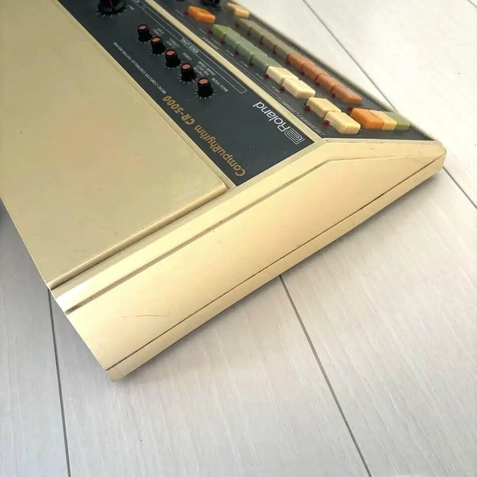 Roland CR-5000 Vintage Analog Drum Machine Tested Working from