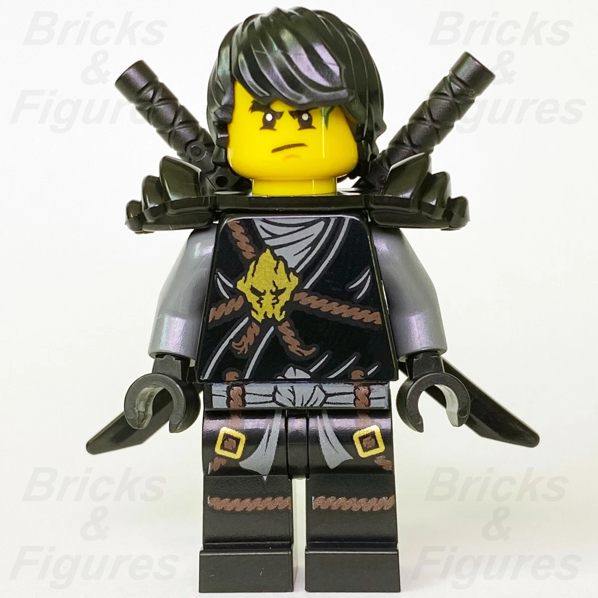 Ninjago LEGO Cole Day of the Departed Black Ninja Minifigure 891722 Genuine