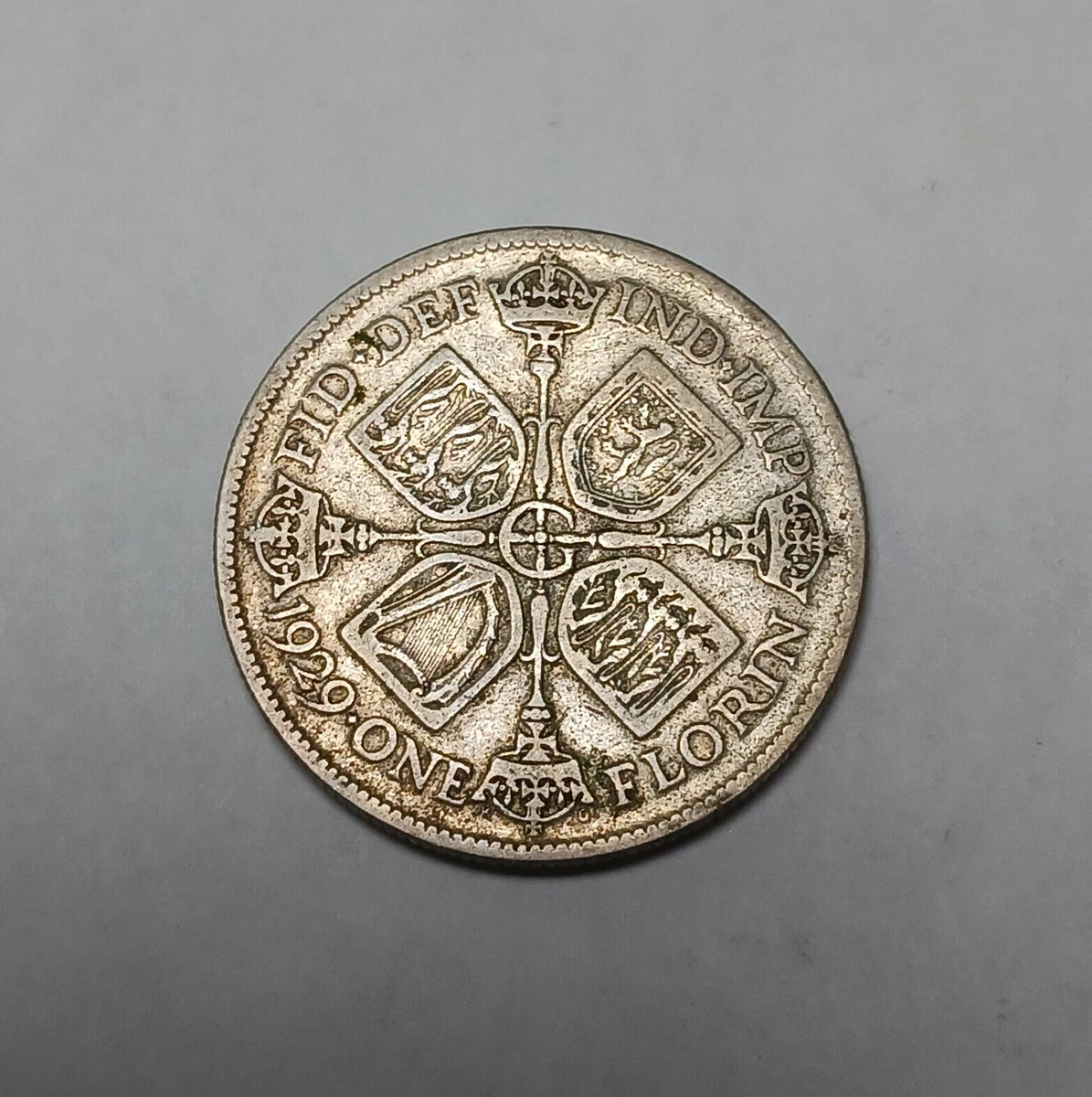 银色1929 年英国硬币| eBay
