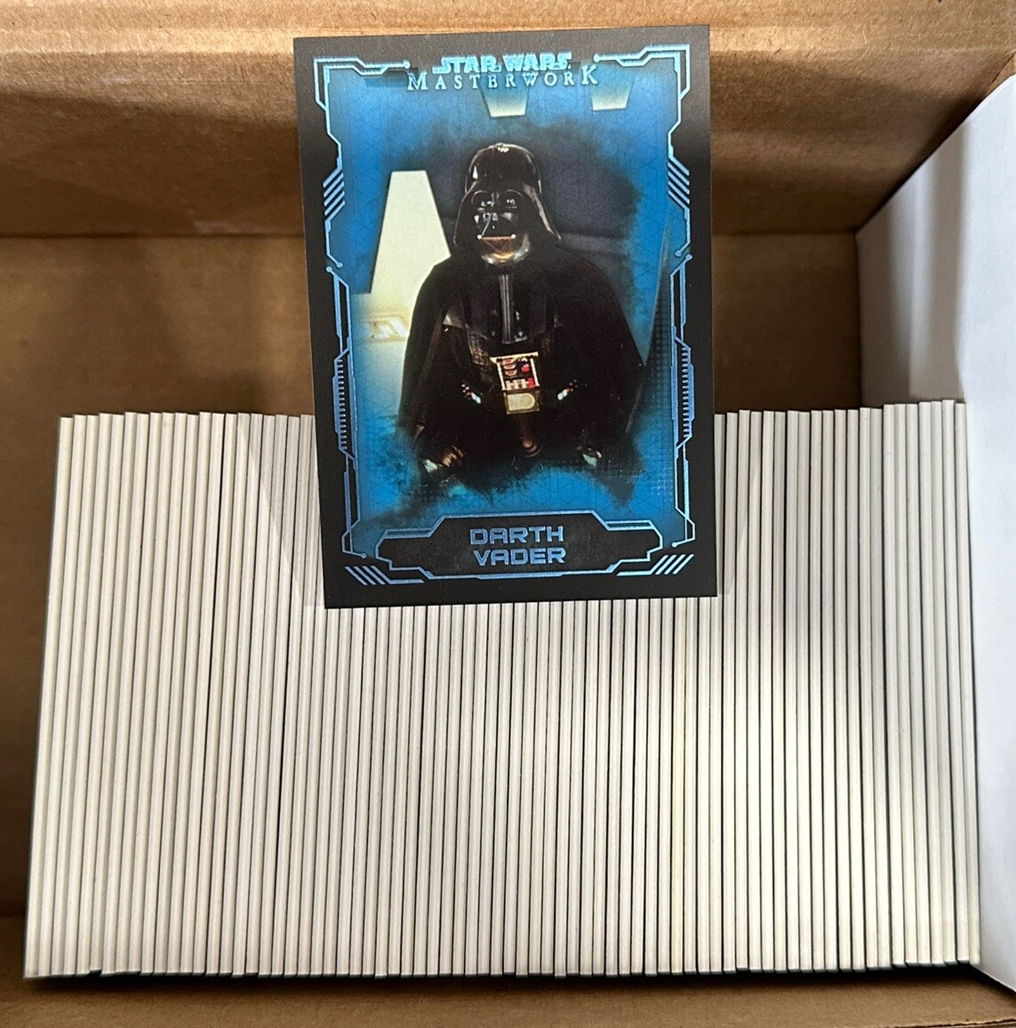 2016 TOPPS STAR WARS MASTERWORK BLUE METALLIC - COMPLETE SET W