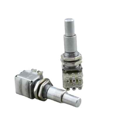 1 Piece Potentiometer(POT) With Center Detent  Stacked Dual Concentric