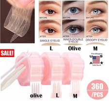 Double Eyelid Tape Invisible Adhesive Eye Lift Strip Makeup Lace Sticker 3 Types