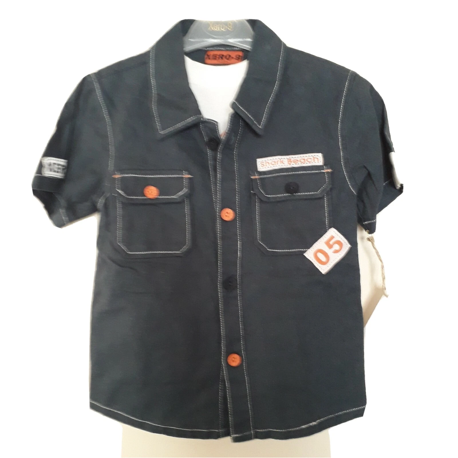 Boys Children 3 Piece Outfit T Shirt Shorts Shirts New Tags Any occasion size 8