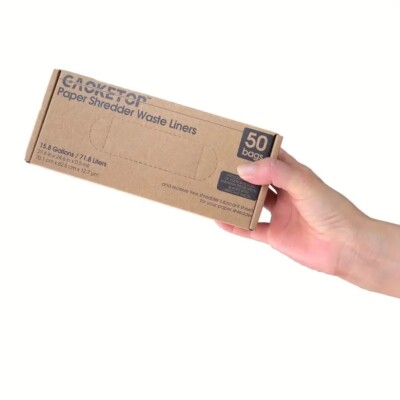 12.99 Only! 15.8 Gal Shredder Bin Liners - BUY 1 GET 2! (total 100 Liners)