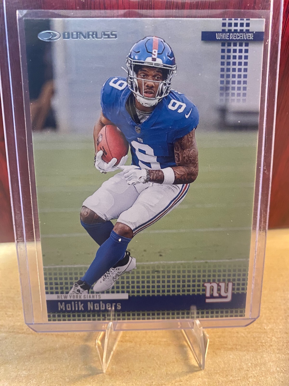 Malik Nabers 2024 Panini Donruss NFL 1994 Retro Rookie RC #24 New York Giants
