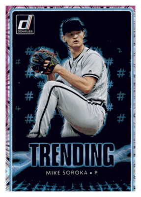 2021 Donruss Trending Vector Mike Soroka  TR2