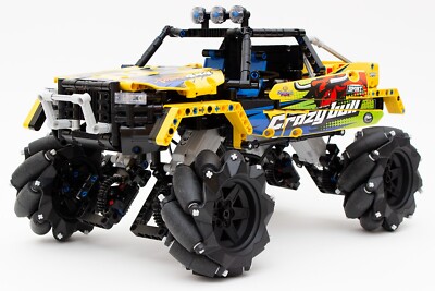  QIHUI 9802 4x4 Off-Road Car mit Licht & Sound RC Klemmbausteine  Blitzversand