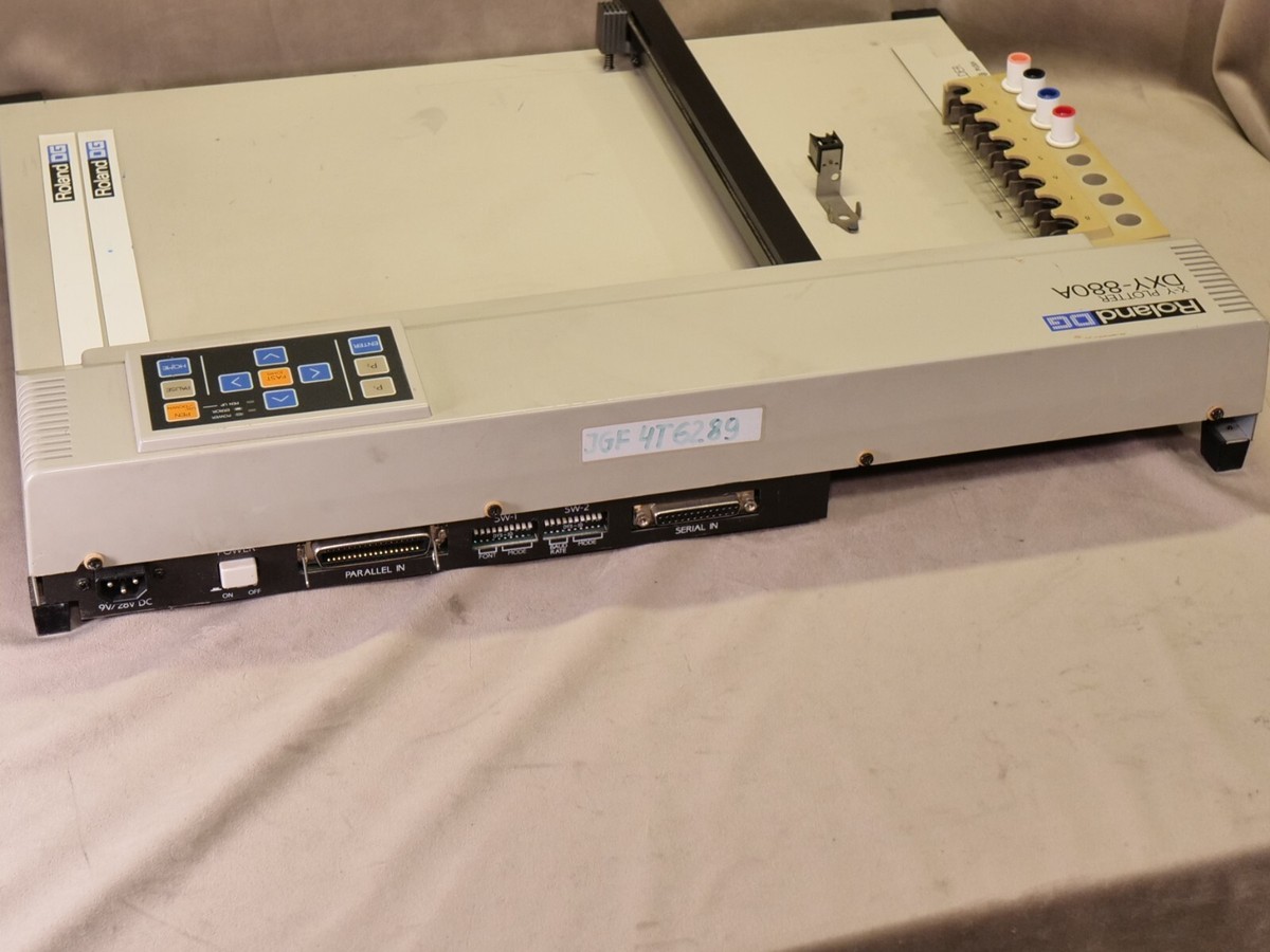 Roland DG X-Y Pen Plotter DXY-880A 9-28V DC 220V | eBay Roland DG X-Y Pen Plotter DXY-880A 9-28V DC 220V | eBay