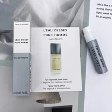 Issey Miyake L'eau D'issey Pour Homme Eau De Toilette For Men Sample 1ml/ .03 oz