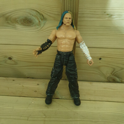1999 Jakks Pacific WWE Jeff Hardy Black Pants 7'' Wrestling Actionfigur