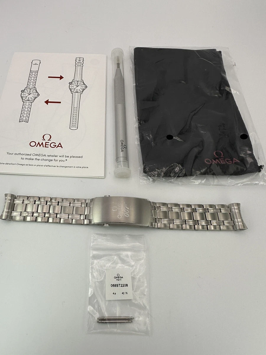 OEM BrandNew OMEGA SEAMASTER 300Pro007 20MM BRACELET STZ010108 CLASP STZ012061