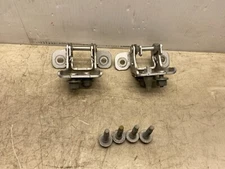 2007-2010 FORD EDGE LEFT DRIVER SIDE REAR DOOR HINGES SET/BOLTS SILVER OEM