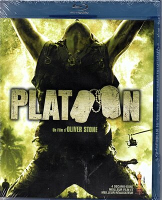 Blu ray '' Platoon '' Neu Unter Blister