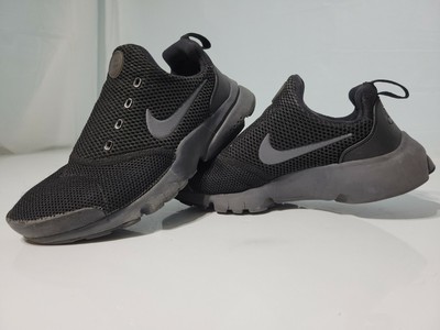 Nike Presto Fly GS Kid's Mesh Trainers Shoes Black/Anthracite Size 4Y UK:  3.5 884802382256 | eBay