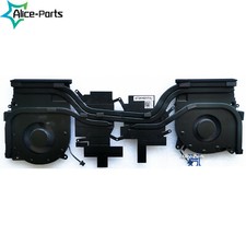 New For Dell Alienware M15 R2 N18E Gaming Laptop Heatsink w/ CPU GPU Fan 0X9FRW