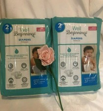 well beginnings diapers size 1