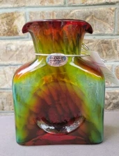 Blenko SPECIAL EDITION  DART FROG 384M Water Bottle, LAST ONE - FIRST QUALITY