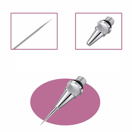 New Airbrush Nozzle Needle Replacements for Airbrushes Spray Gun 0.2/0.3/0.5mm - Picture 13 of 17