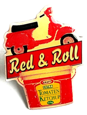 Kraft Ketchup Red & Roll Pin (H12)