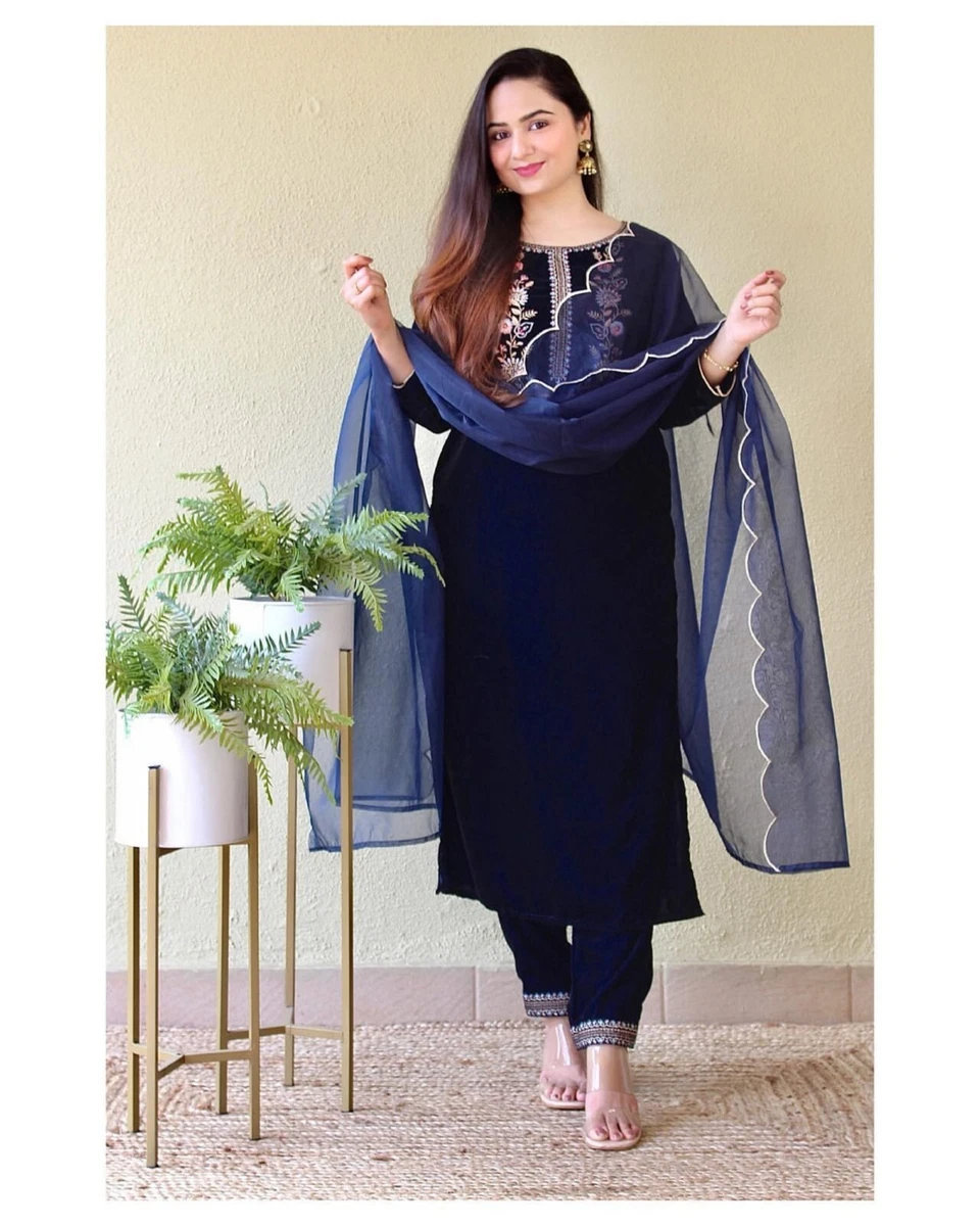 Kurti with pant and dupatta deals
