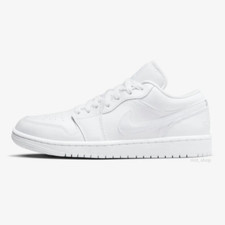 Nike Women's Air Jordan 1 Low Shoes 'Triple White' DV0990-111 Expeditedship
