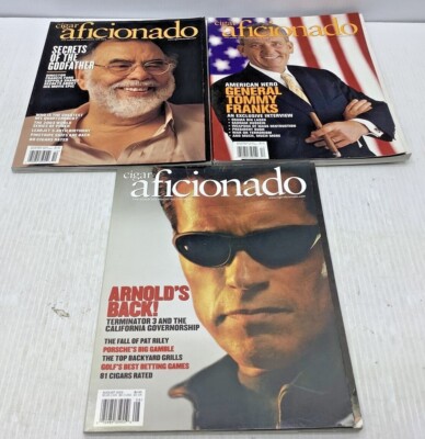 Cigar Aficionado December August October 2003 General