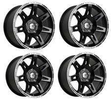 4x Alufelge Schwarz silber 8,5x20" passend für Ford Ranger Raptor (2023-) Rad