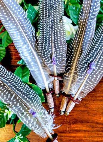 Smudging Feather. Ritual Tool. Incense. Wicca - Picture 5 of 7