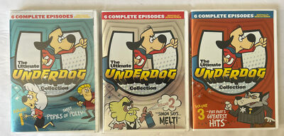 The Ultimate Underdog Vol. 1 - 3 (DVD, 2007) Pre-owned FAST SHIPPING!!