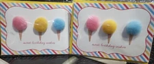 2 Papyrus Cards High Quality HAPPY BIRTHDAY SWEET BIRTHDAY WISHES COTTON CANDY