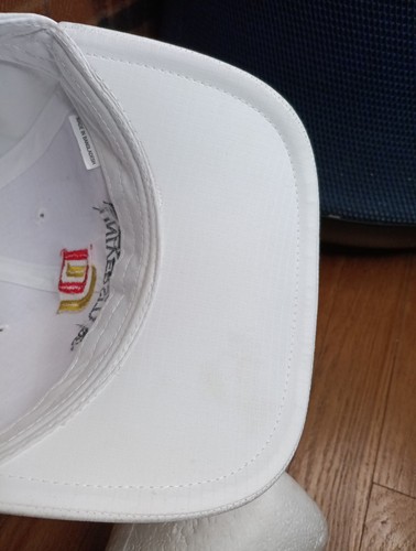 Vintage Capamerica DU University of Denver Adjustable White Cap Hat vtg Unisex - Picture 16 of 16