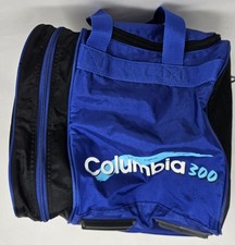 Columbia 300 Single One Ball Bowling Bag Tote Blue
