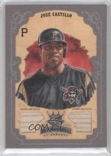 2004 Donruss Diamond Kings Silver Framed Materials 47/50 Jose Castillo #111 0v1