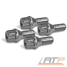 4x RADBOLZEN KEGELBUND M12x1,5x22 FÜR OPEL COMBO CORSA MERIVA OMEGA SIGNUM TIGRA