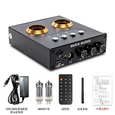 Preamplificatore valvolare Bluetooth 5.0 amplificatore cuffie tubo USB + tubi elettronici 6K4