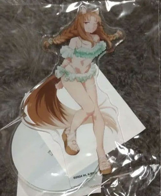 Japanese anime Spice and Wolf acrylic stand Holo kujimate D prize