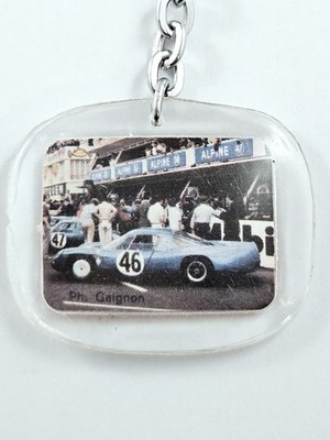 Schlüsselanhänger - Alpine M65 Le Mans 1965 - Biscuits Poigny - Vintage