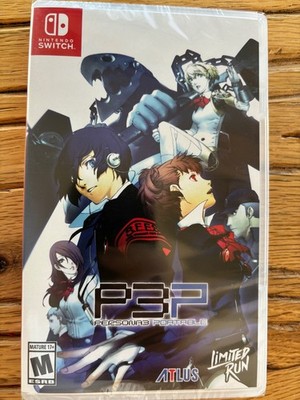 Persona 3 Portable Nintendo Switch sealed LRG Limited Run Rare Strictly NEU