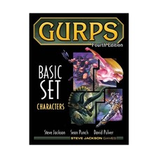 SJG GURPS 4th Ed Basic Set - Characters VG+/N...