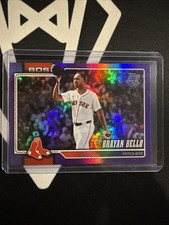 2026 Topps Series 1 Base Bryan Bello Boston Red Sox #177 /250 purple 