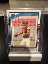 2024 Panini Donruss - Rated Rookie #389 Jayden Daniels (RC) Base card. rookie card picture