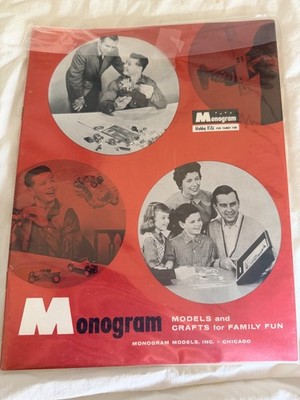 VARIETY OF MONOGRAM CATALOG 1960-1996 CARS TRUCKS AIRPLANES HOBBY KITS