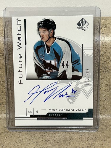 Marc Edouard Vlasic [Autograph] #202 2006 SP Authentic card