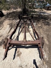 1933-1934 Ford Rolling Chassis Frame Torque Tube Rear Axle Hot Rod Project