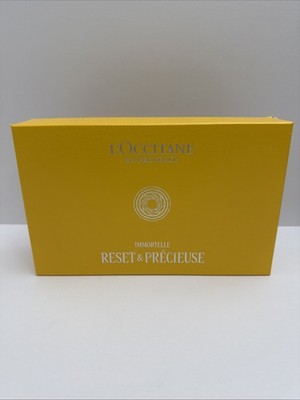 L Occitane Immortelle Reset & Precious 4 - Step Set Cleanser Serum Cream