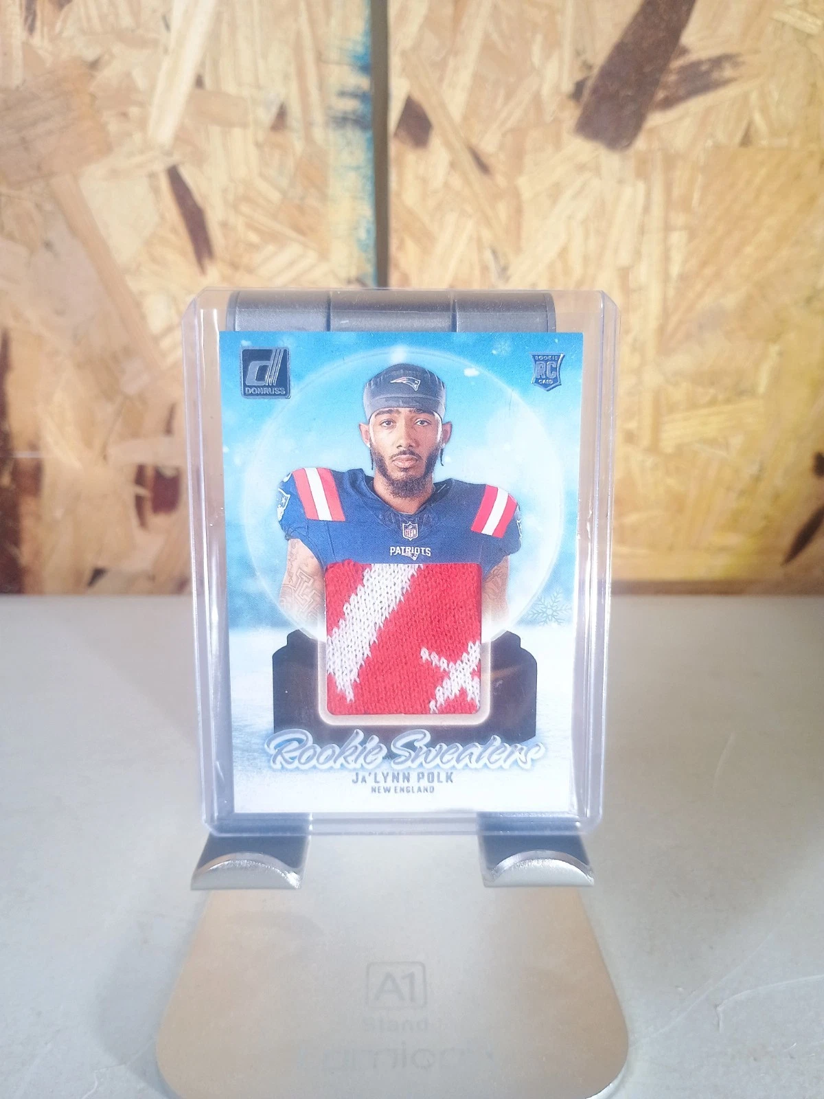 Ja'Lynn Polk Panini Donruss Rookie Holiday Sweater #RHSJPO Base