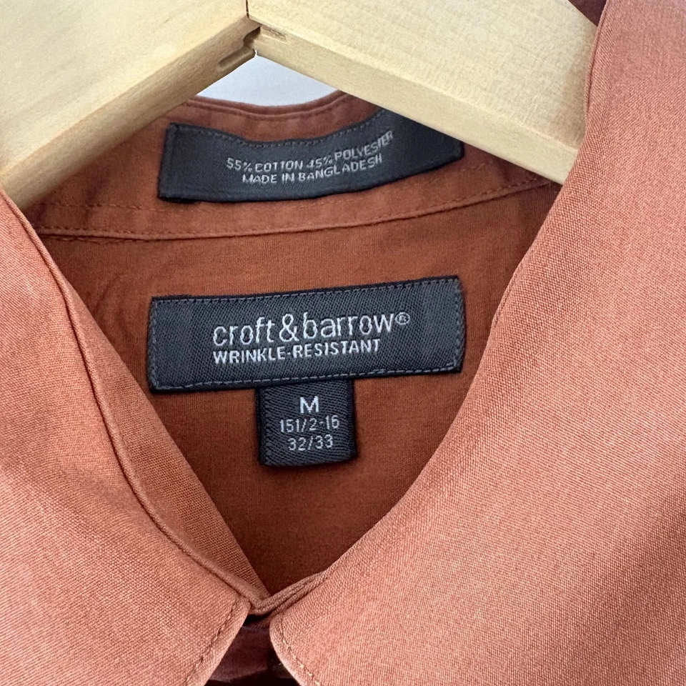 Croft & Barrow, Camisa de Vestir Hombre, Cuello 15 1/2-16, Manga Larga 32/33 Foto 2 de 4