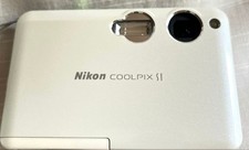 Nikon COOLPIX S1 White With Box Tested Working With Charger From Japan