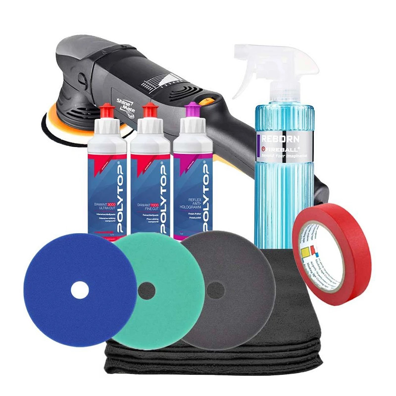 Supprimer les rayures sans abîmer le vernis grâce au Pack Shine Mate EX610-6 Polytop - Integral